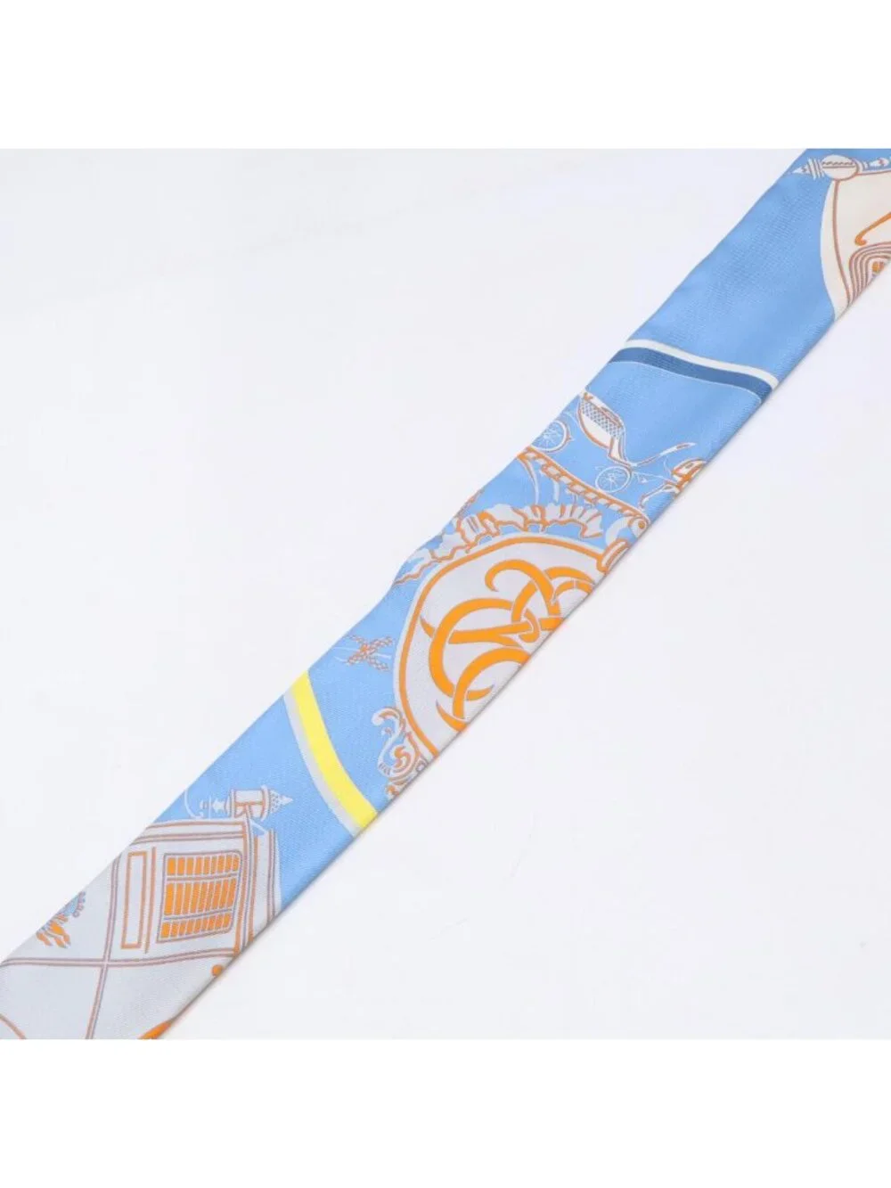 ★SOLD★ Hermes Exlibris Silk Twilly - Picture 3 of 9